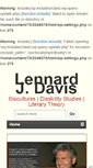 Mobile Screenshot of lennarddavis.com