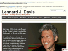 Tablet Screenshot of lennarddavis.com